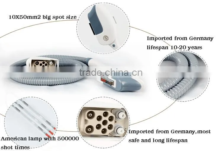 real sapphire crystal shr ipl face treatment home use beauty equipment