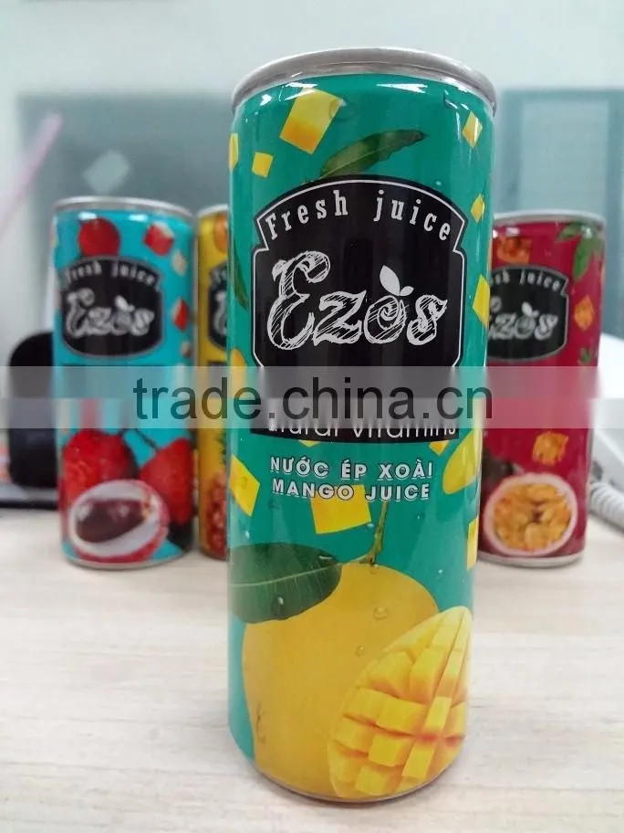 EZOS MANGO JUICE 240ML- INGREDIENT 26% FRESH MANGO JUICE