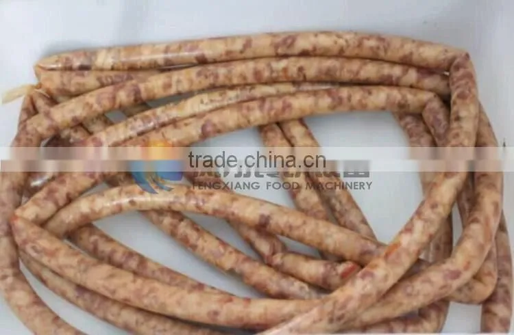Double Tube Automatic Electric Sausage Filler Filling Making Machine