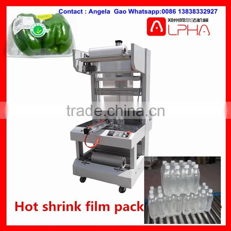 Hot sale! Perfect Automatic water bottles shrink packing machine