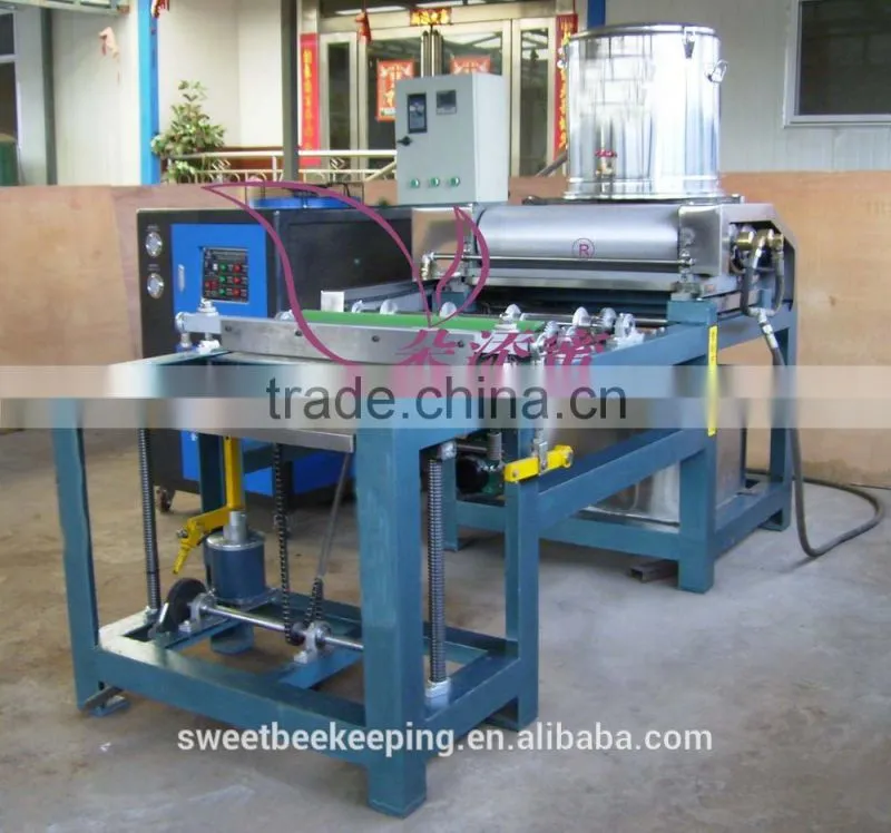 beeswax machine fully automatic electrical beeswax foundation machine for beekeeping