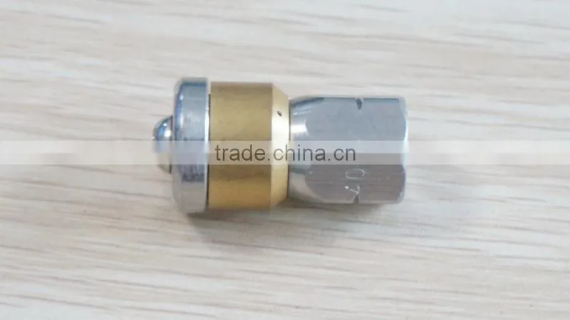 Rotating Sewer Jetter Nozzle Tip