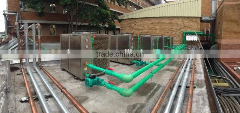 HOTSONG freestanding high cop air source heat pump 19kw hot water heater
