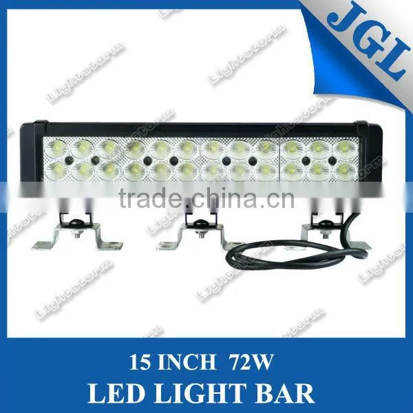 13.5" 72W LED WORK LIGHT SPOT FLOOD COMBO LAMP CAR TRUCK JEEP SUV ATV BOAT LIGHT BAR