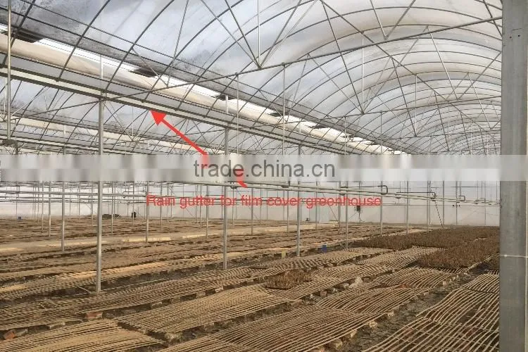 2015 hot sale galvanized steel rain gutter