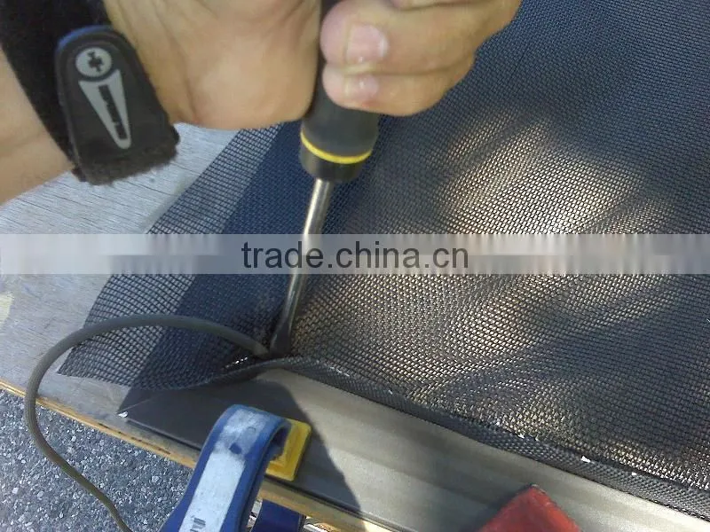 2014Factory low priceMesh Invisible Fiberglass Screen