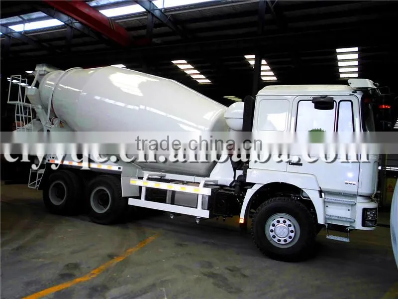 SHAANXI F2000 12m3 Concrete mixer truck, 6x4 mixer truck for hot sale