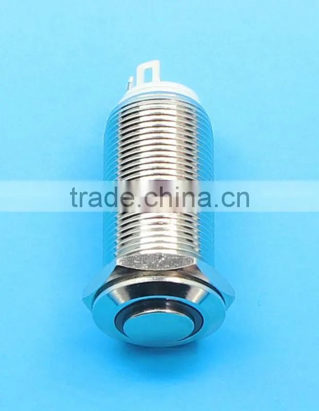 12mm illuminated push button switch