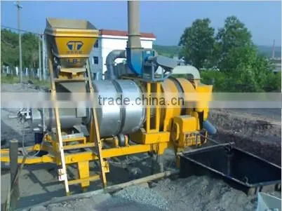 mini mobile asphalt machine SLB8 asphalt plant machine