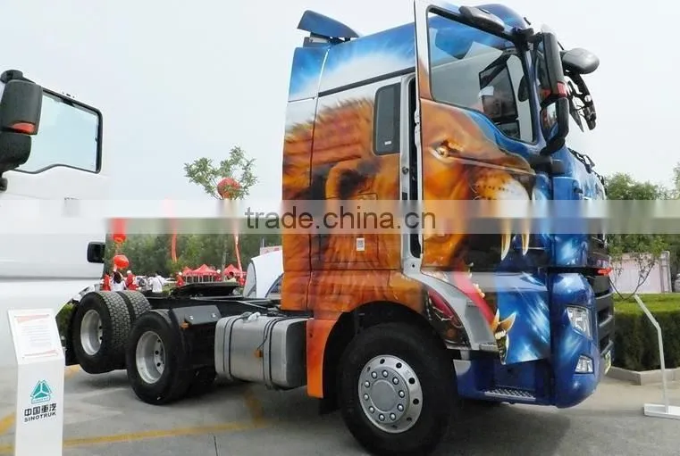 440hp 6x2 SITRAK Painted Tractor Truck Head in Direct Price