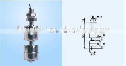Stainless Steel Float Switch (HT12010-2S)