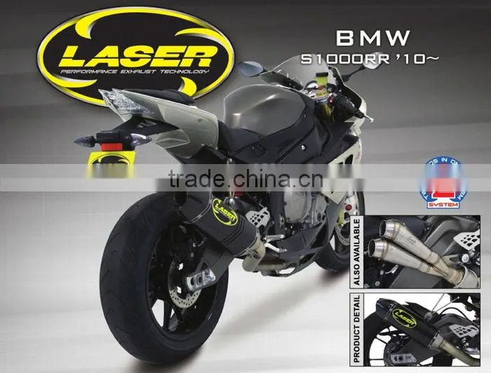 For BMW S1000RR 2010- Motorcycle Exhaust Pipe LASER WORKS Full system incl. Hotcam2