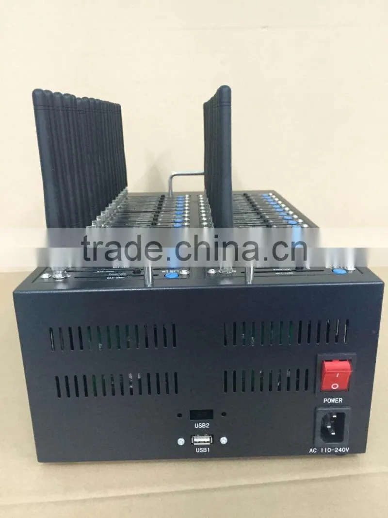 SMS advertising equipment multi port gsm modem Q2406B 32 sim gsm modem