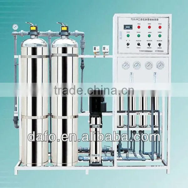 Mineral water plant