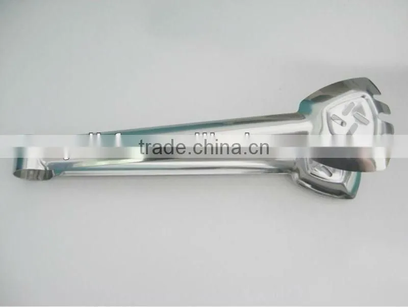HF 269 stainless steel tongs for fish, metal kitchen tongs