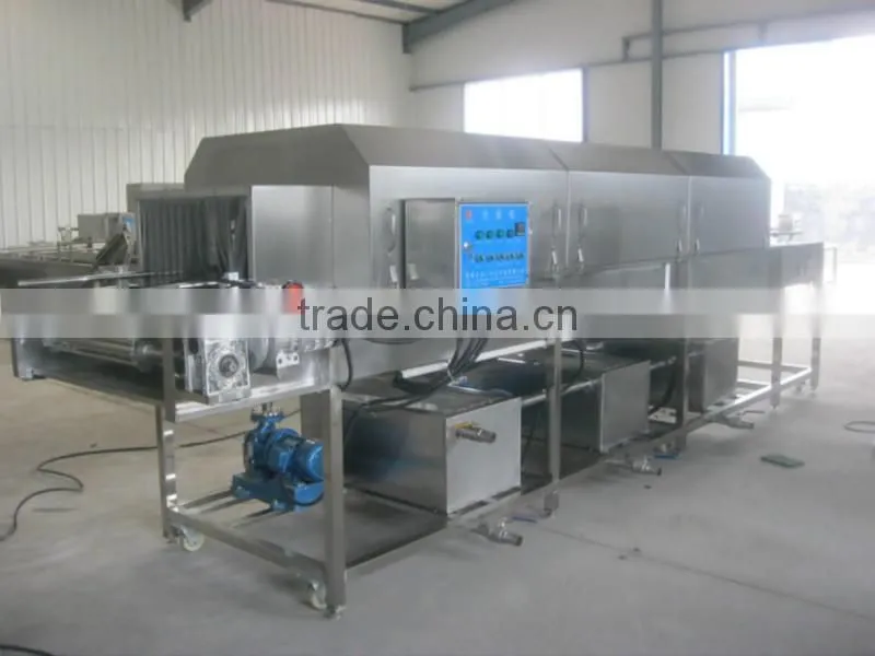 industrial turnover basket washing machine