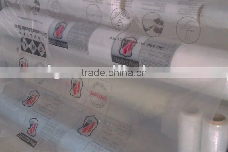 pvc super clear film for packaging mattress