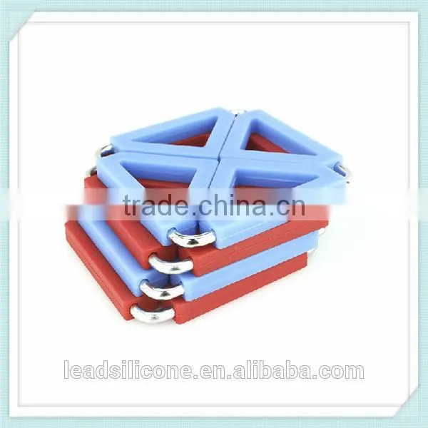 FDA Tableware heart-resistant honeycomb silicone table coaster
