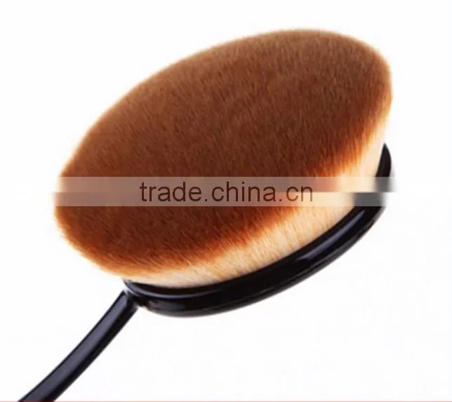 fashionable 10pcs makeup brush toothbrush foundation brush cosmetic tool 2016