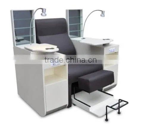 Spa pedicure nail cabinet with display TKN-D3M005-1