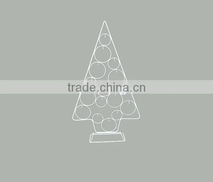 Wire Display Stand for Jewelry-White