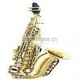 antique gold finish bass saxophone, Bb sax, professional saxophone