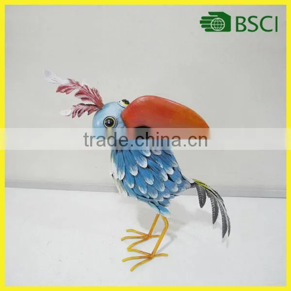 China Wholesale Metal Crafts Bird Decoration Home Decoration