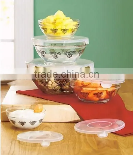5 Glass Bowl Set