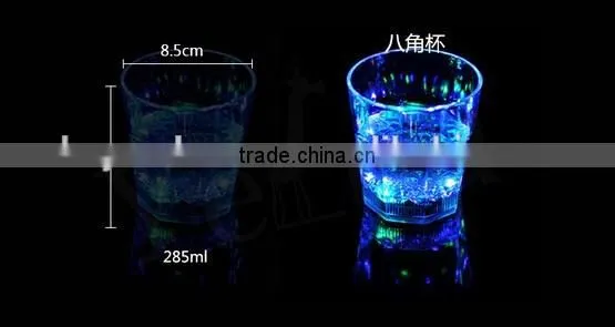 Party Favor Flashing Glow Bottle Coaster