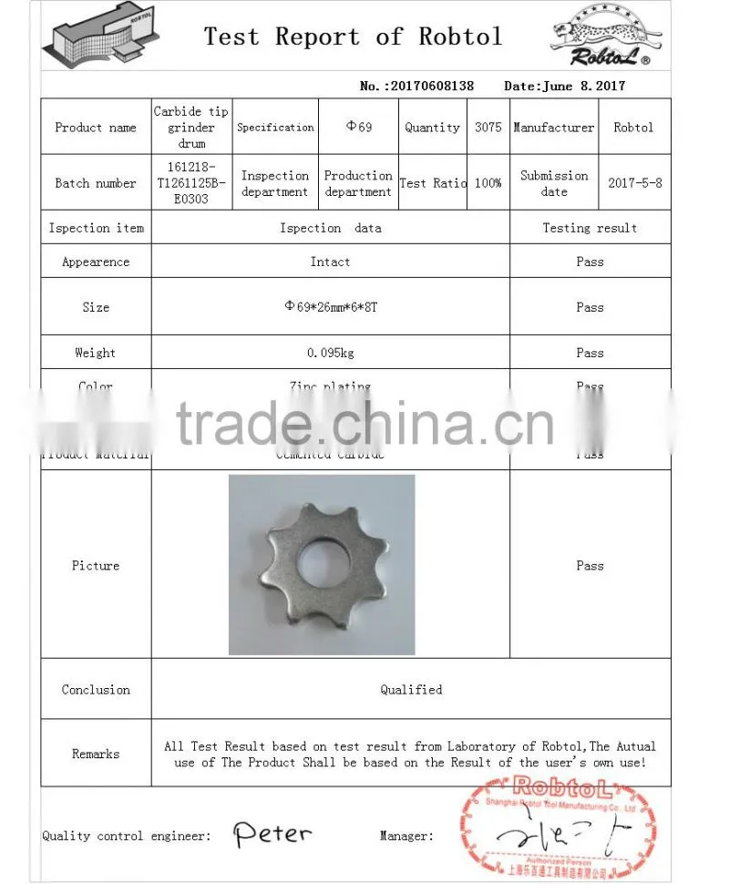 8T Scarifier cutter concrete tungsten carbide tip grinder drum complete assembly