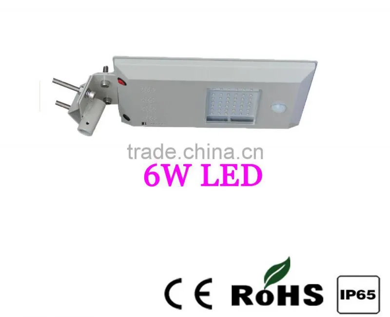 Retrofit LED all in one solar street light solar integrated