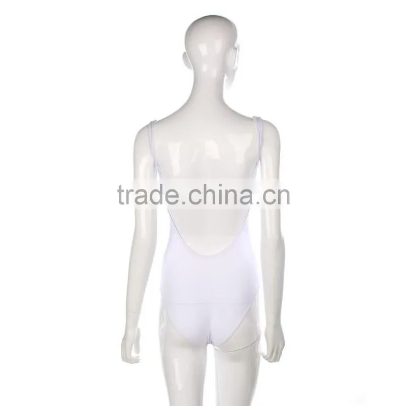 Fashion Style Sexy Monokini Swimsuit One Piece Swimwear Fashion Bandage Bodysuit Backless Thong Bottom Bathing Suits Size:M