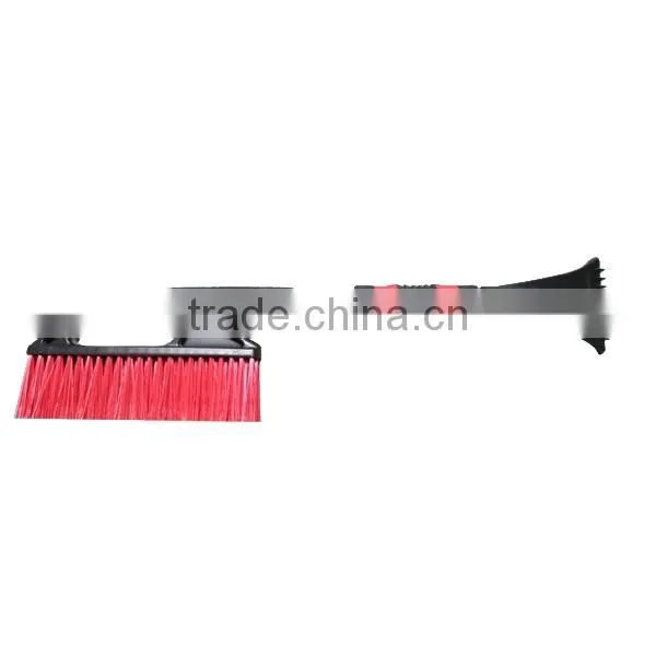 car cleaning soft snow brush with ice scraper