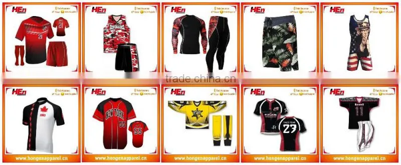 Hongen apparel Top quality Custom baseball jerseys sublimation baseball Jerseys baseball wear