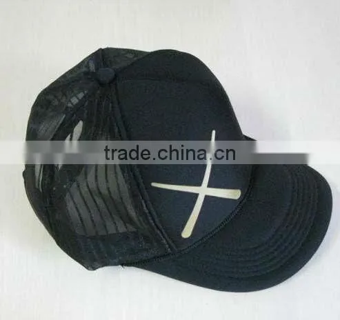 Custom printing adjustabke mesh 5 panel foam trucker hat and cap