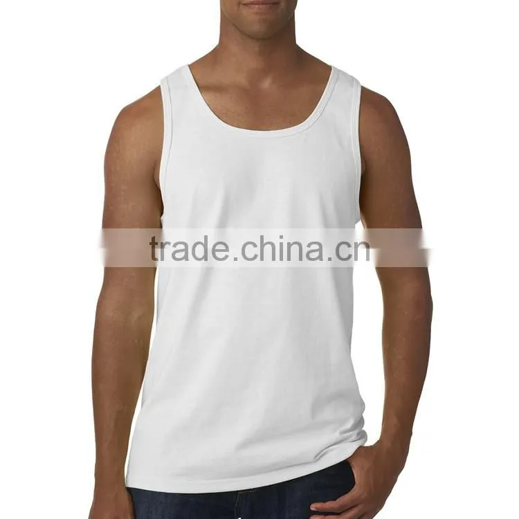 China Manufacturer Bulk Bodybuilding 100 Cotton Mens Stringer Tank Top Wholesale