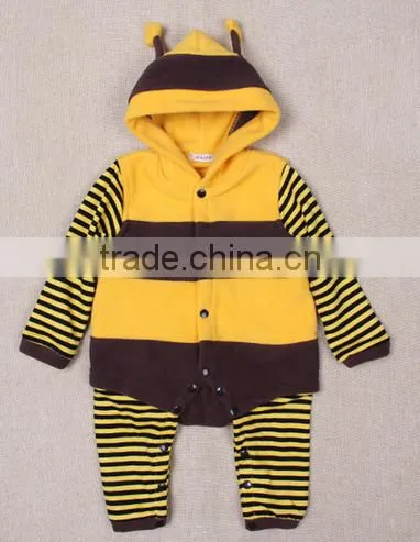 Baby winter climb suit plush animal baby romper
