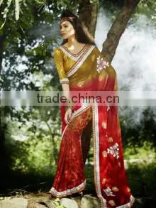 Attractive Party Wear Sarees SKU#17510