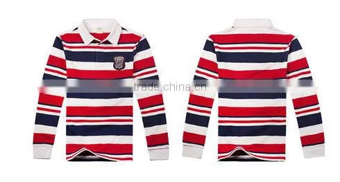 Fashion Cheap Stripe Polo T Shirt Wholesale For Guangzhou