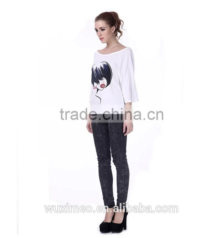 Promotional cheap hot sale women cotton t shirt
