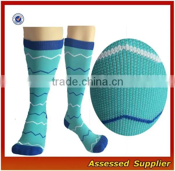 YXS67-Custom High Qulaity 20-30 mmHG Best Graduated Compression Socks