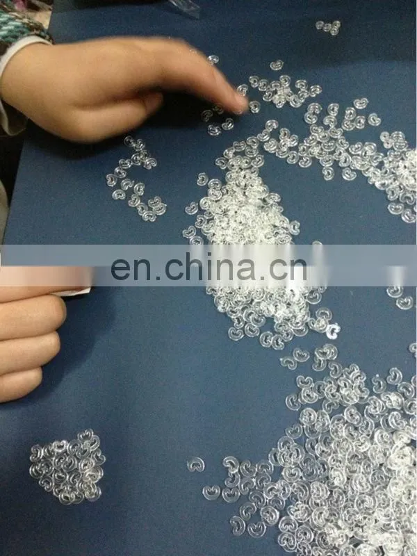 Plastic C Clips For Braide Loom Bracelets