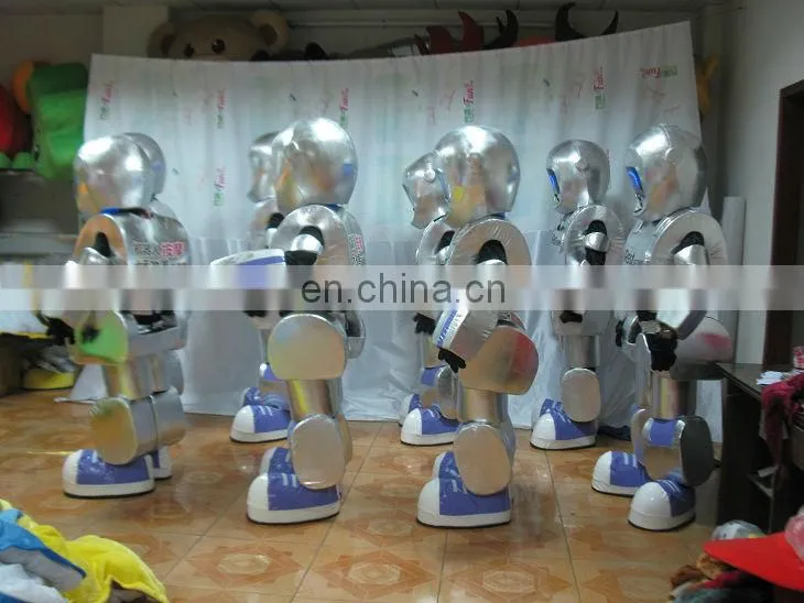 2013 New LED light robot mascot costumes