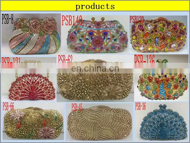 crystal bag/party bag/women clutch bag/lady purse PSB328-2