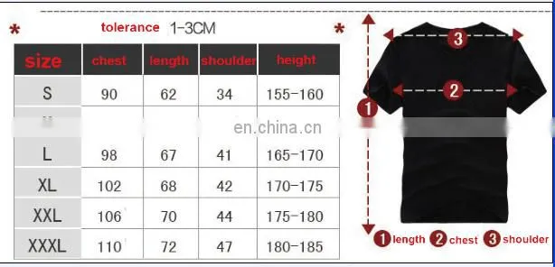 100% cotton Man's black t-shirt