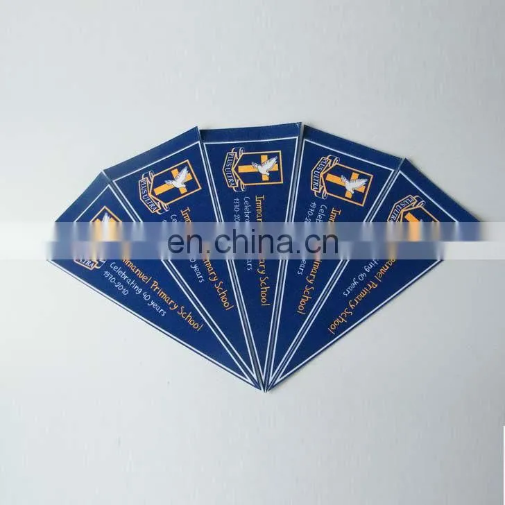 wholesale advertising custom felt triangle flag
