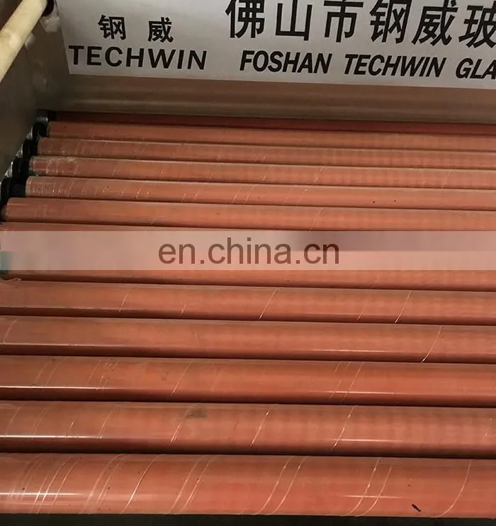 NBR rollers for glass edging/washing/tempering machine and transfer table