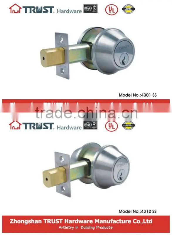 Commercial Door Lock ANSI Grade 2 Heavy Duty Deadbolt