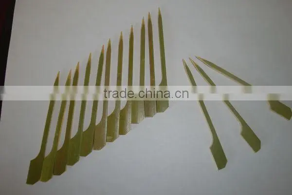 Bamboo flat skewer for BBQ , food safe bamboo stick
