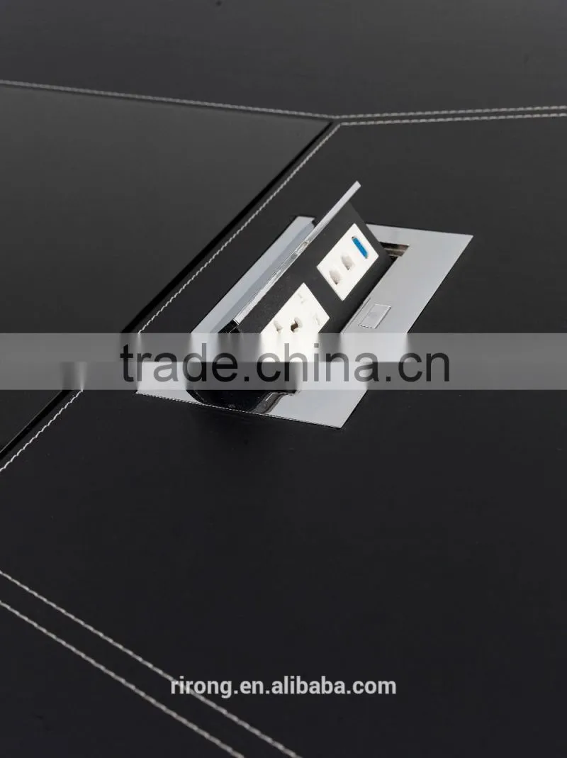 Commercial office furniture conference room with tempered glass